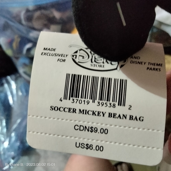 Retired 6-Mickey Sport Beanies NWT - Picture 9 of 12